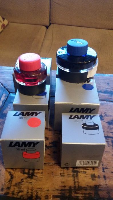 мастило за писалка и патрончета Лами LAMY и Пеликан Германия Parker