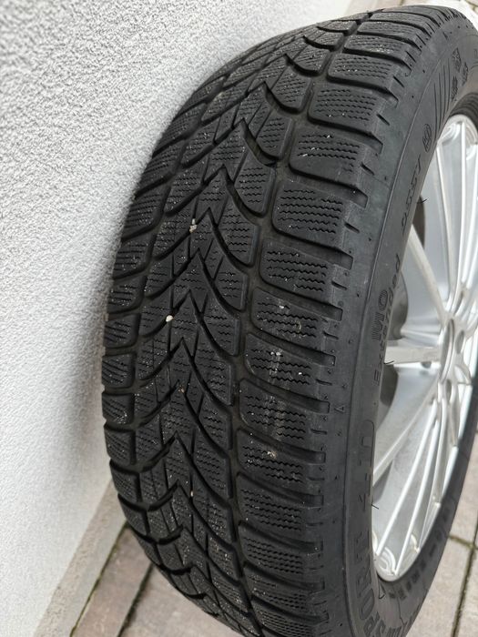 Roti jante Mercedes cu cauciucuri runflat de iarnă pe 18”