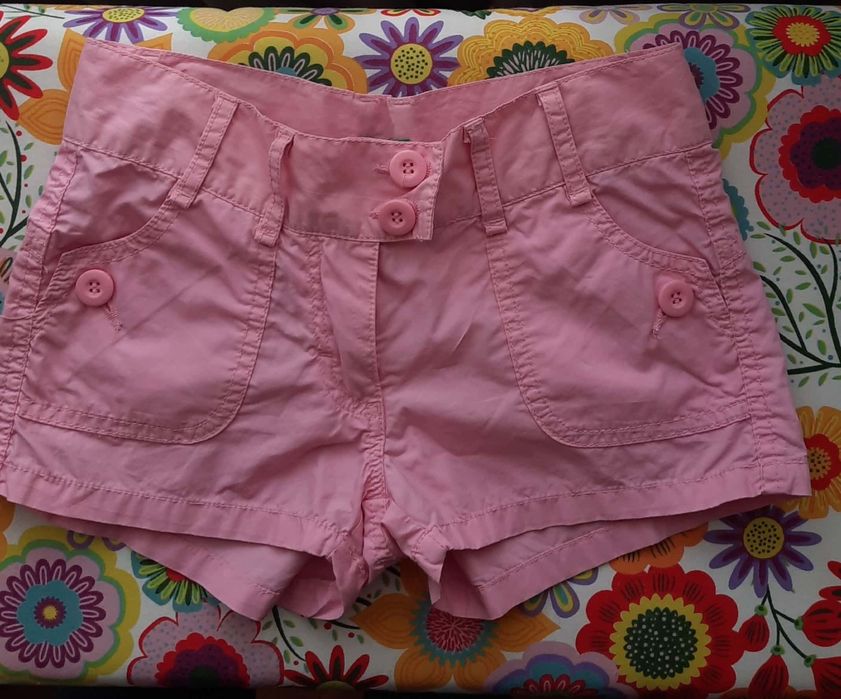 Рокли за момиче 128, 140 см / Къси панталонки benetton - 8 г