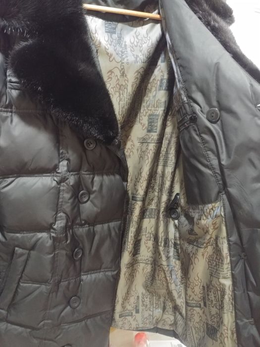 Пуховик натуральный. Размер 46-48