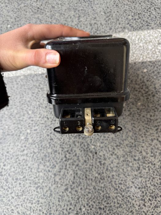 Ретро електрически часовников таймер KŘIŽÍK H53D (220V)