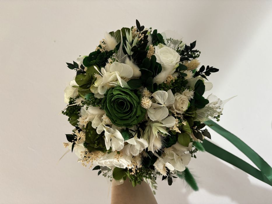 Buchet mireasa ! Flori criogenate !