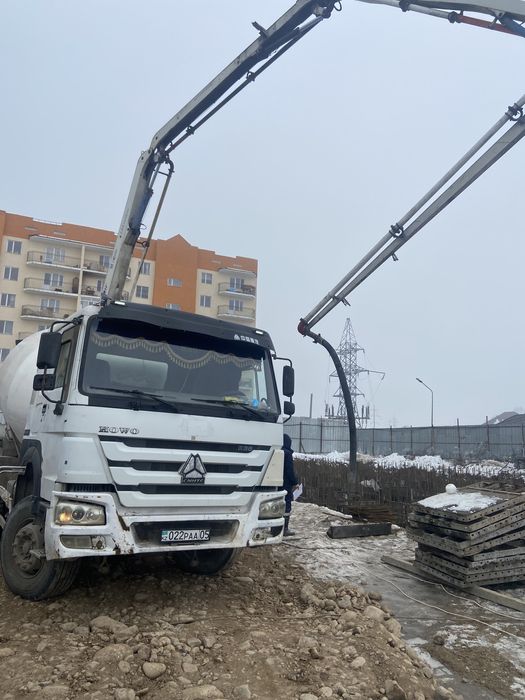 Бетон, миксер, м300, фундамент