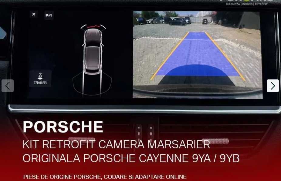 Cameră Marșarier Porsche Cayenne 9YA / 9YB Cameră Spate Originală