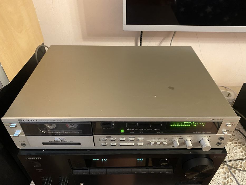 Casetofon deck directdrive Optonica (Sharp) RT-7000