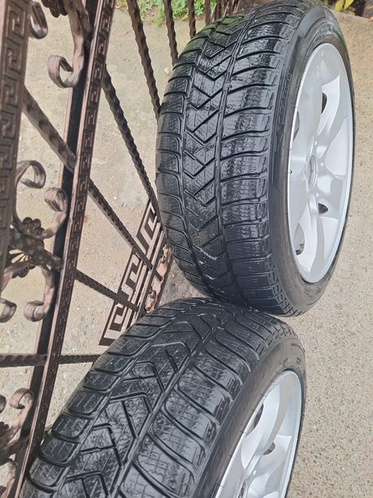 JANTE ALIAJ ORIGINALE BMW* + Cauciucuri 215 / 50 / 17 * Pirelli Iarnă*