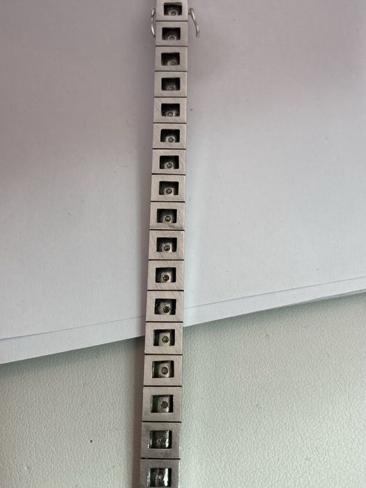 Bratara aur alb 18kt.cu diamante 0.50ct