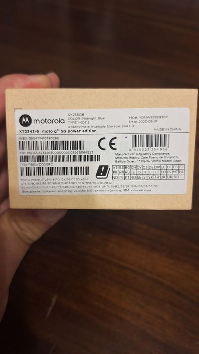 Motorola G54 Power Edition 12 GB/256 GB