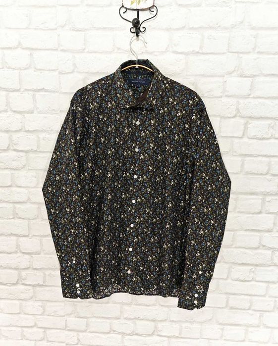 Tommy Hilfiger Оригинална флорална мъжка риза размер L