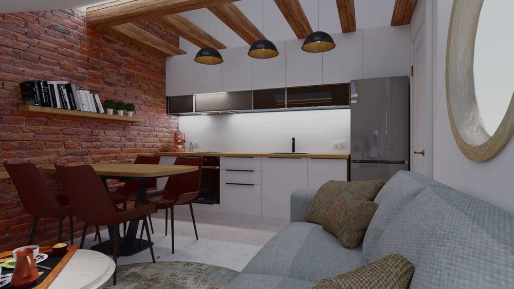 Продава се Двустаен апартамент в София, Хаджи Димитър - 34 кв.м за 1265 €/кв.м - Снимка #1