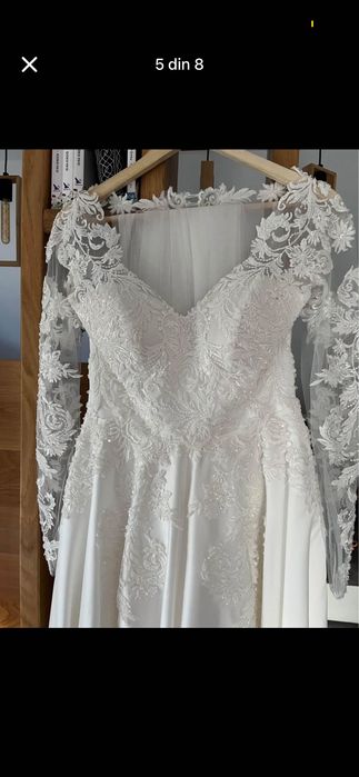 Rochie mireasa( ivory)