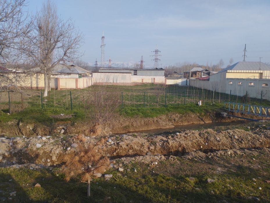 Участок 15соток йул устида