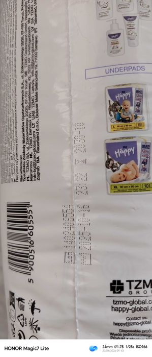 Pampers Happy 47 bucăți marimea 6