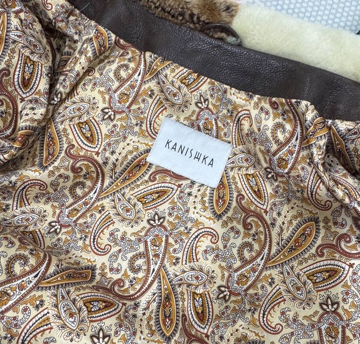 Шуба из натурального меха(овен)