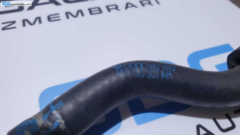 Tub Tubulatura Conducta Furtun Combustibil Motorina Volkswagen Passat B6 2.0 TDI CBAA CBAB 2005 - 2010 Cod 1K0130307AH