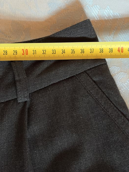 Gerard Darel, premium, 77% lână, pantaloni gri, stofă