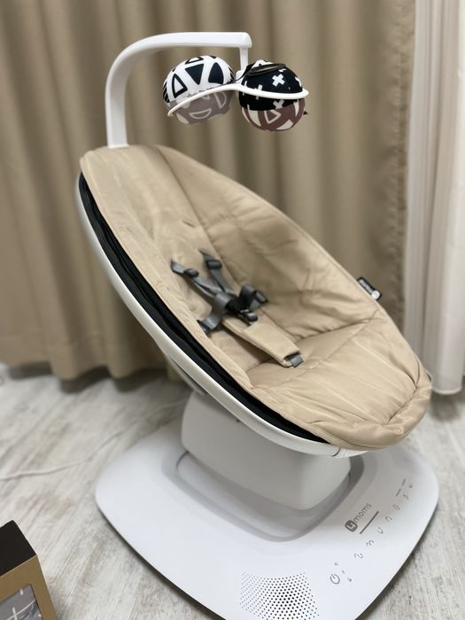 4Moms Mamaroo 5.0 Multi-Motion Baby Swing – Sandstone