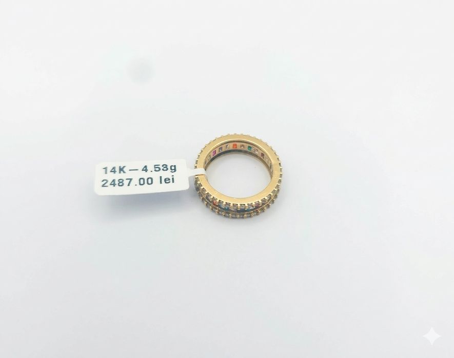 Bijuteria Royal inel din aur 14k 4.53 gr