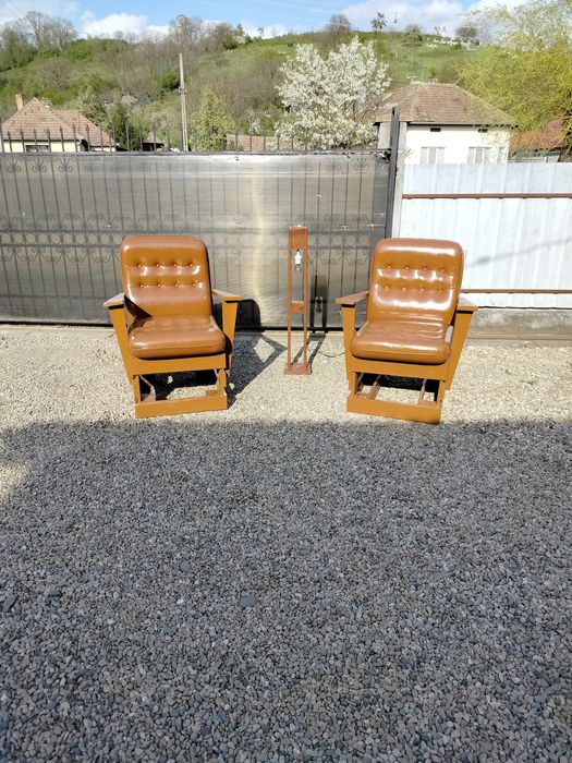 Fotolii din paleți 2 buc.