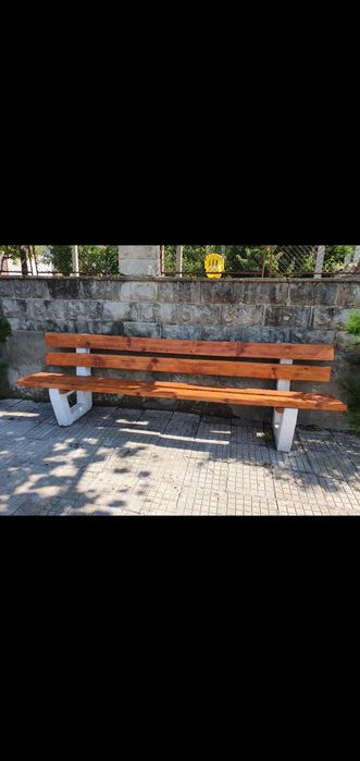 Градински пейки с размери 225или250см/40см