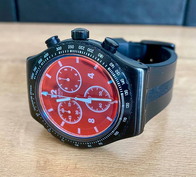 Часы Swatch “Crimson mystique”