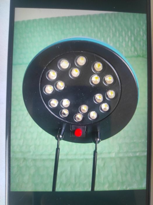 Veioza cu LED-uri, telescopică, pliabila, reglabila, foarte practica