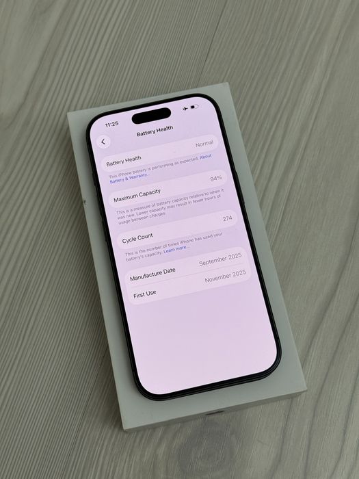 Iphone 17 Impecabil 256GB 94% Baterie