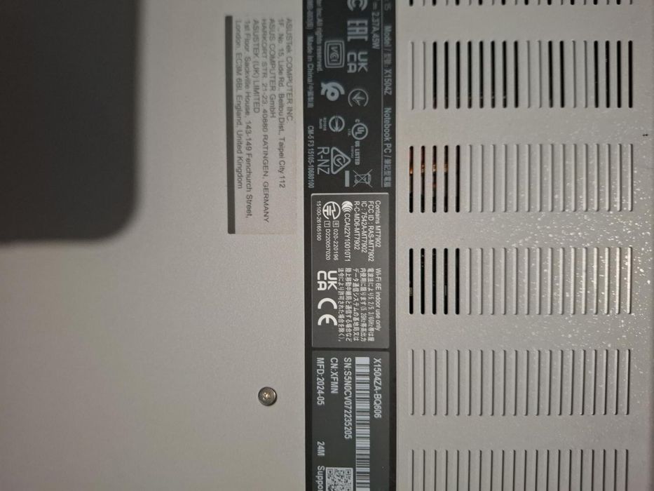 Asus vivobook 15