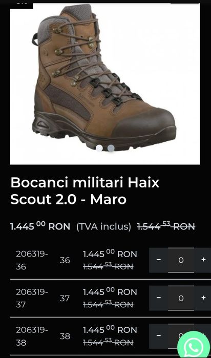 Bocanci Haix Scout 2.0  gtx 39