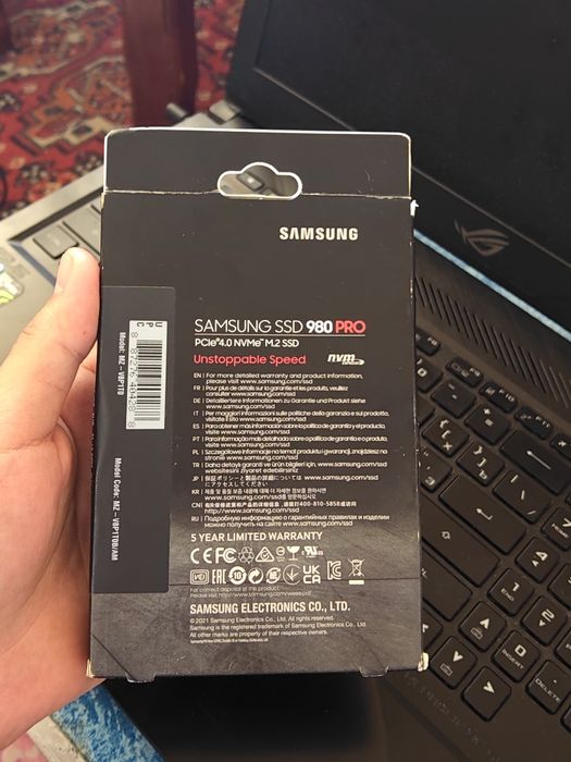 SSD m2 Samsung 980 Pro 1Tb