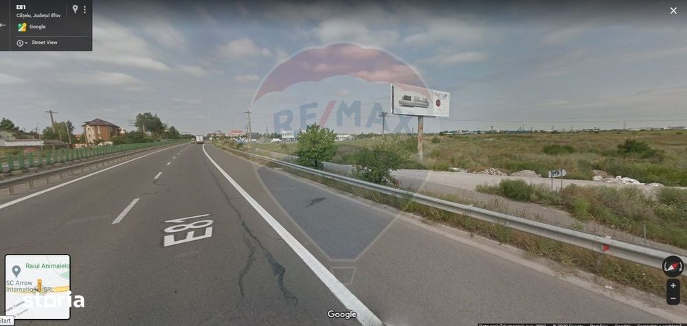 Teren 2Ha Drumul Intre Tarlale - A2, pretabil hale + birou