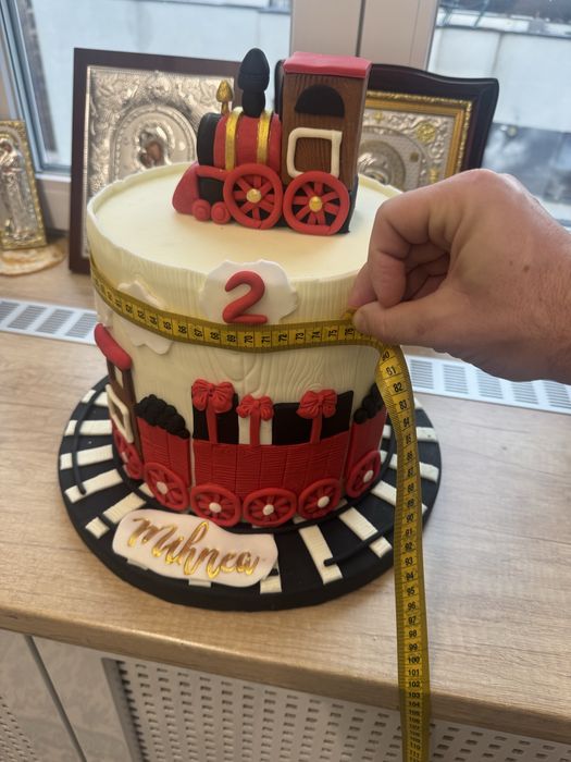Macheta Tort Aniversar Copil 2 ani