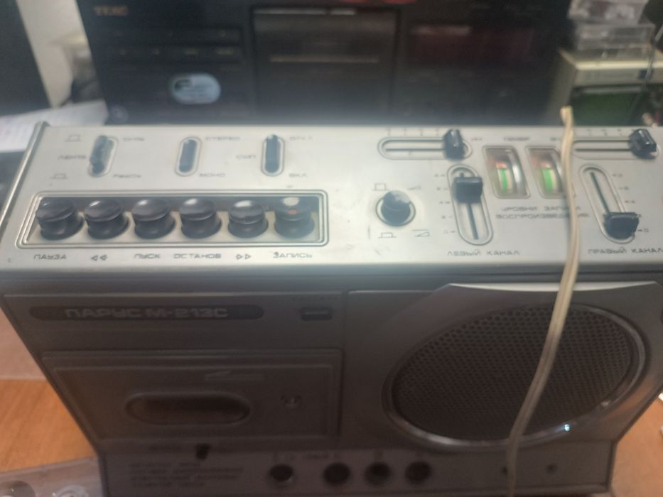 Магнитофон парус 213 с
