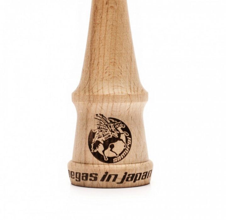 Kendama profesionala Samurai lemn Fag, Albastru