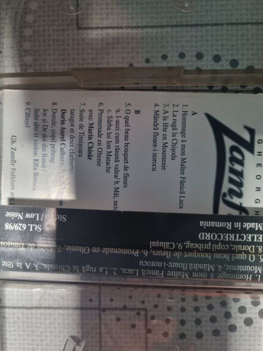 Casete audio Gheorghe Zamfir