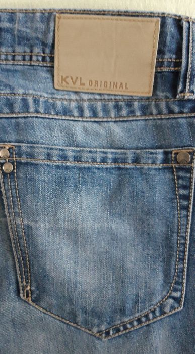 Мъжки дънки Kenvelo с подарък мъжка чанта или портфейл