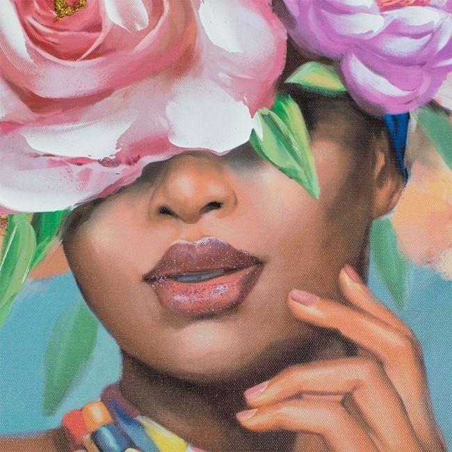 Красива картина с релефни елементи