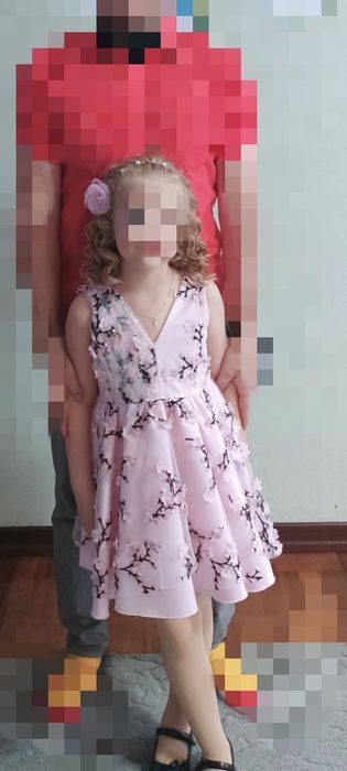 Платье для девочки 6-7 лет