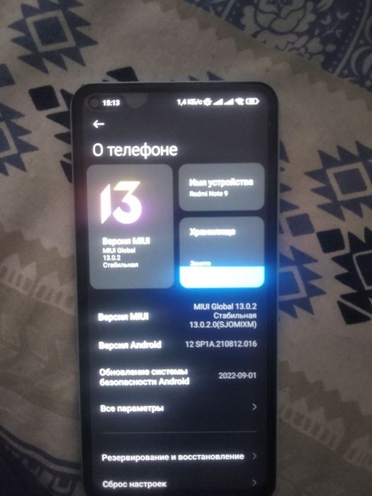 Telefon sotilad Redmi note 9