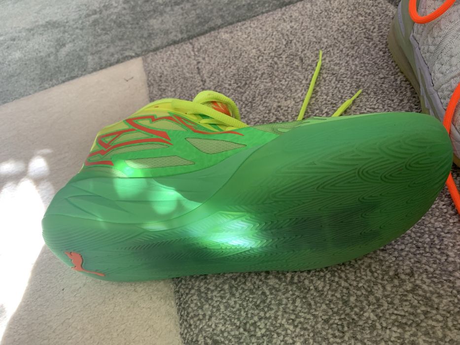 Vand adidasi Puma La Melo Ball MB 0.2 x Nickelodeon “Slime”