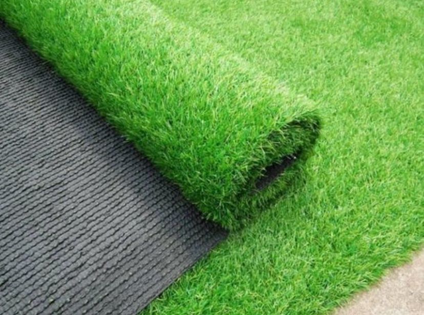 Укладка искуственный газон