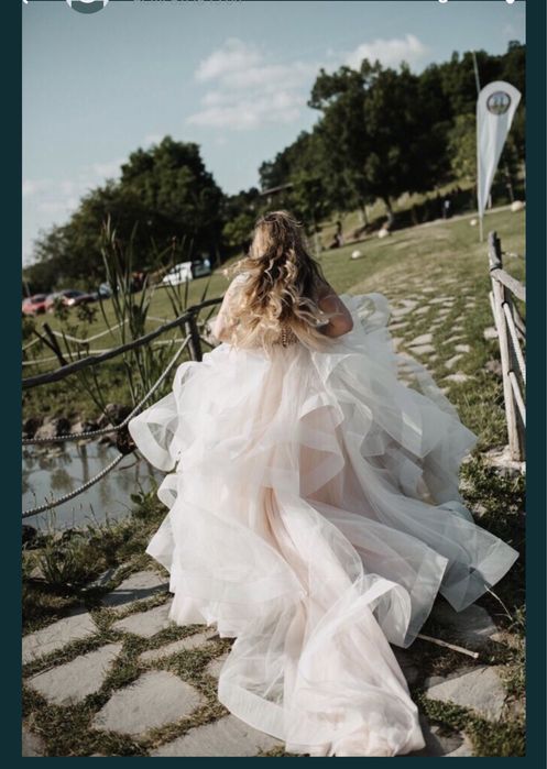 Vand rochie de mireasa! purtata o singura data