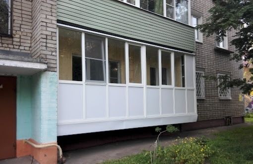 Установка пластиковых балконов