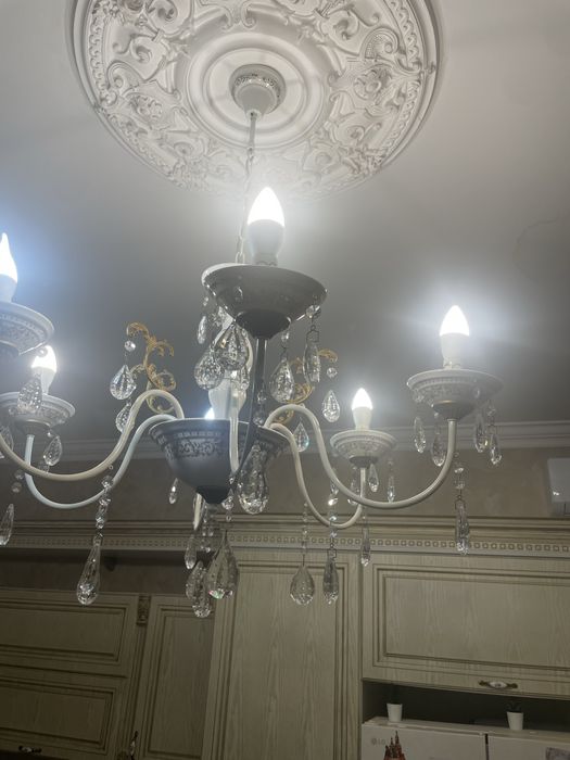 Люстры бу хорошее состояние.  Тяжелые