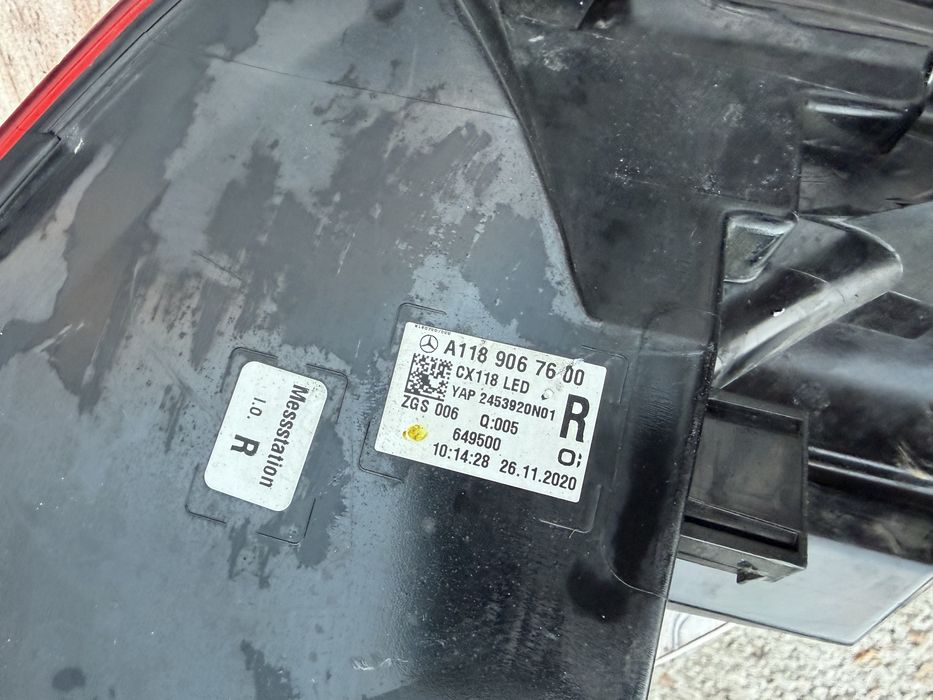 Стоп Mercedes CLA X118