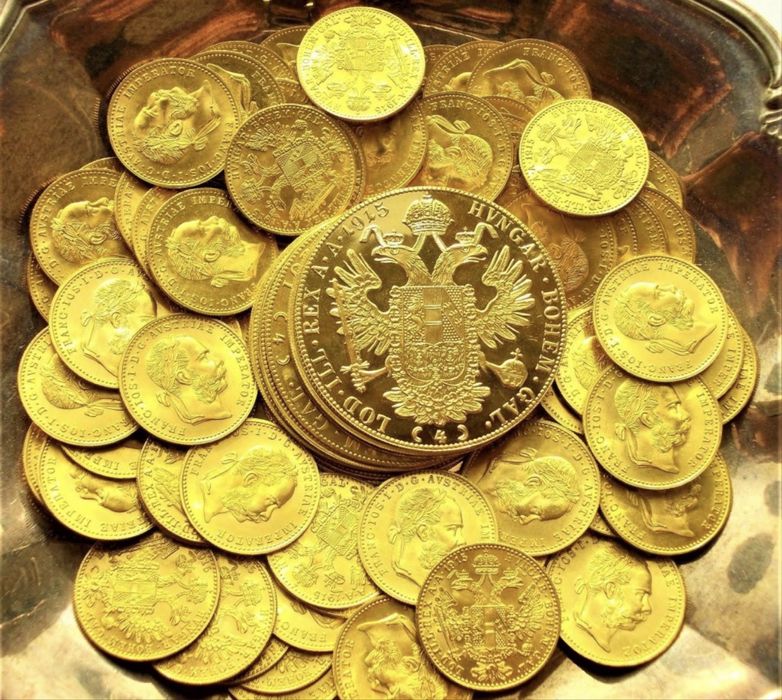 Vand monede placte cu aur de 24k Franc Iosef 4 ducat , 1/1 cu cele originale atat la aspect cat si la gramaj, trimit in tota România.