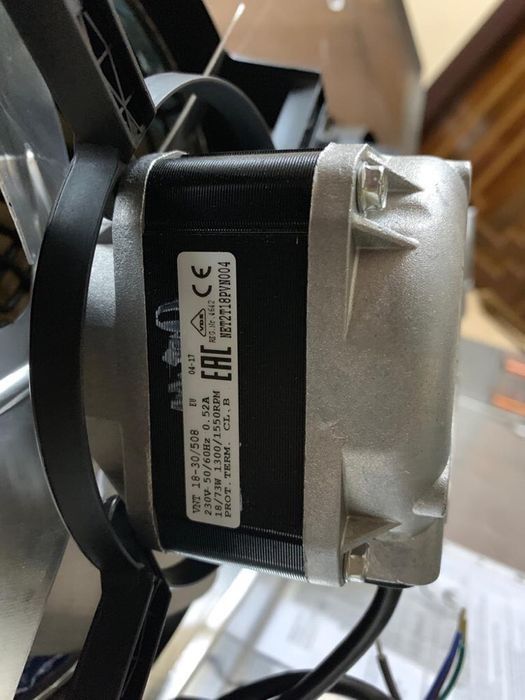 Suflanta vaporizator evs181ed camera vitrina frigorifica 3 ventilator