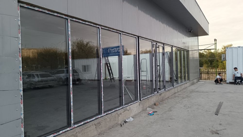 Окна двери витражи