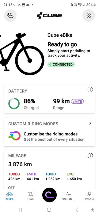 Cube reaction pro 29 XL smart system bosch