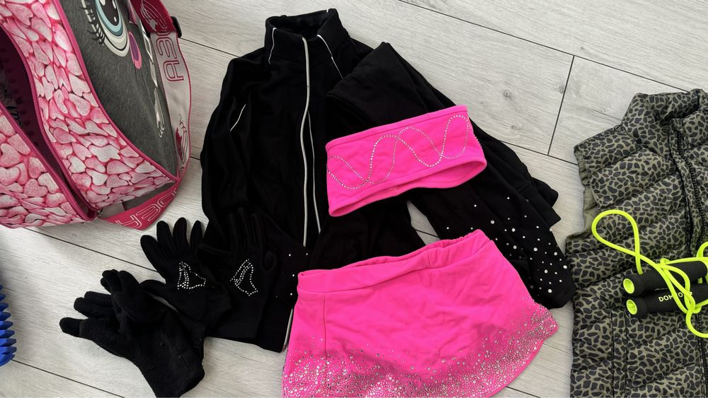 Сумка набор для фигурного катание для девочки лет 5-7